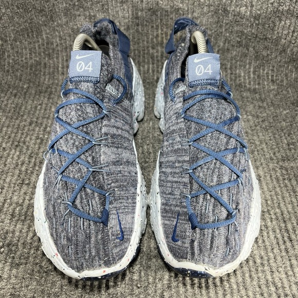 Nike Space Hippie 04 Men's Size 8 Gray Recycled Blue Running Shoes CZ6398-400 - Picture 3 of 11
